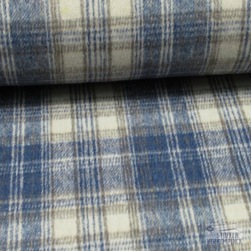 [KI-20303-690] Trillard Check Ecru/Jeans/Beige