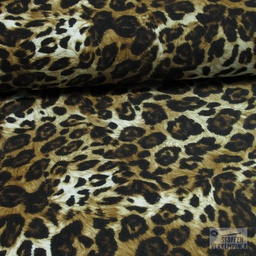 [JO-4705-10] Lycra Leopard Bruin