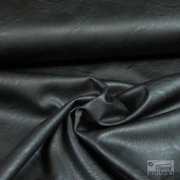 [JO-7047] Stretch Leather Marmer Zwart