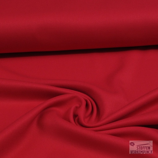[POL-777001-609] Breedtestretch Bamboe Viva Rood