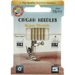 [DBF-5935075] Organ needles eco-pack Super Stretch 75-11 naalden