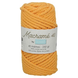 [DI-CC.4711.104] Trimids Macramé touw 5mm - 250gr - 40m - oker