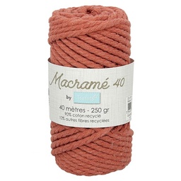 [DI-CC.4711-115] Trimids Macramé touw 5mm - 250gr - 40m - roest