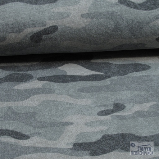 [HE-206117-0801] Sweatshirt camouflage - grey