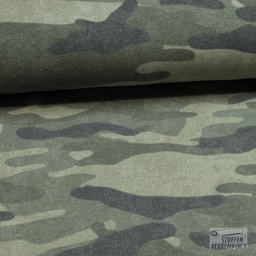 [HE-206117-0803] Sweatshirt camouflage - Kaki