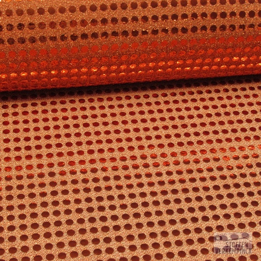 [MC-LENTEJUELA G-4003] Paillettenstof Oranje