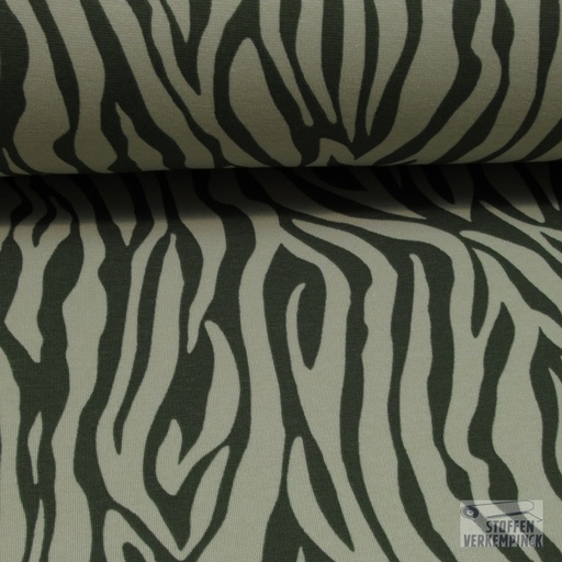 [VE-05625-004] Alpenfleece Animal Skin Ecru/Army
