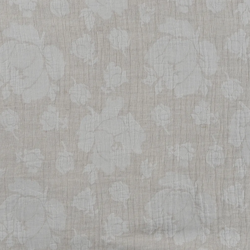 [QT-Q11500-520D] Linnen Jacquard Elise Sand Original
