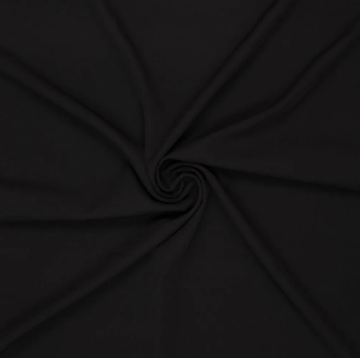 [KI-0955-999] Stretch Double Weavy zwart