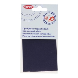 [DBF-10210000-210] Opry reparatiedoek opstrijkbaar 11x25cm donkerblauw