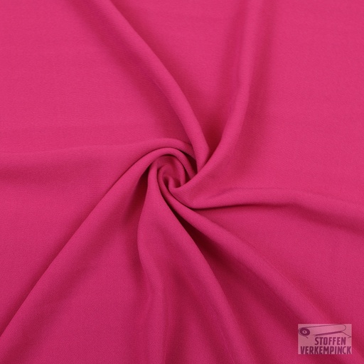 [CL-0093-01] Crêpe Polyester Fuchsia