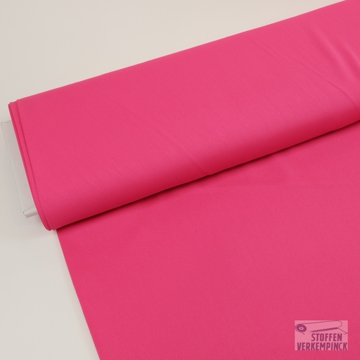 [BI-0205685-33] Crêpe Satin Réversible Bright Pink