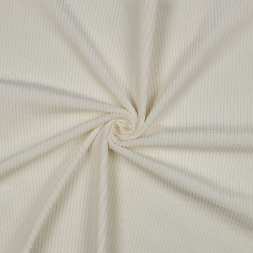 [VE-03316-002] Corduroy Washed 6W Stretch Ecru