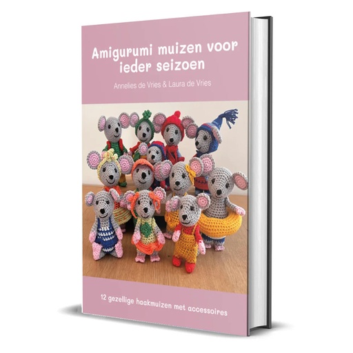 [DBF-9999-1006] BOEK Amigurumi muizen voor ieder seizoen - L. & A. de Vries