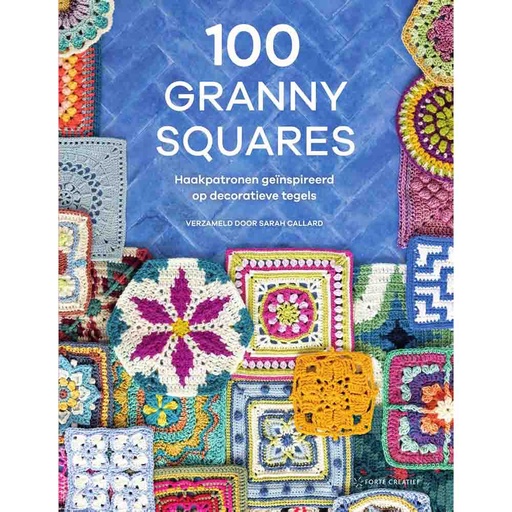 [DBF-9999-0489] BOEK 100 Granny Squares - Sarah Callard