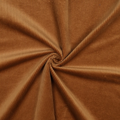 [VE-03316-013] Corduroy Washed 6W Stretch Cognac