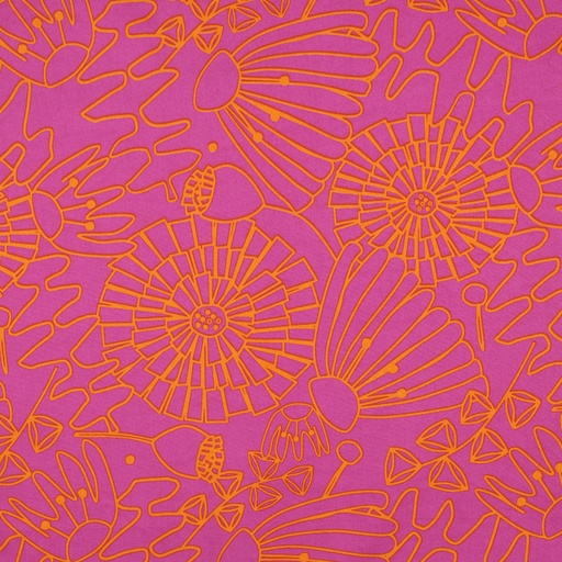 [VE-04026-003] Fine Poplin Eden Nerida Hansen Magenta