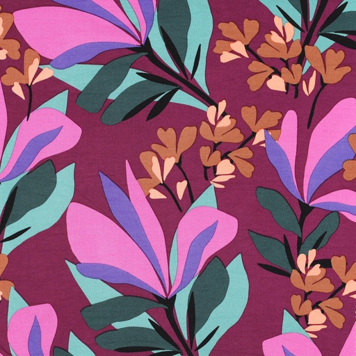 [VE-04056-001] Rosella Str. Spring Garden Nerida Hansen Mauve