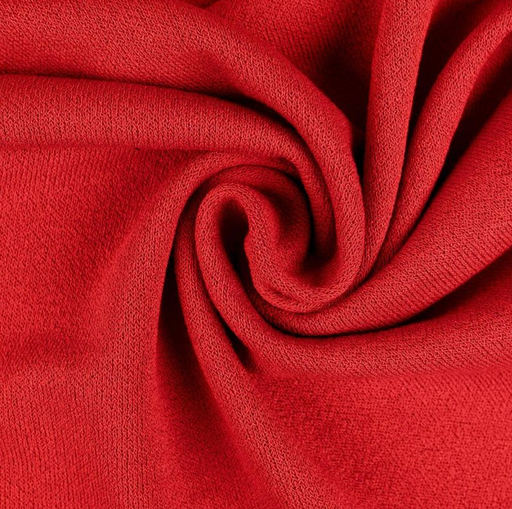 [KI-0802-427] Viscose Crêpe Jersey Rood