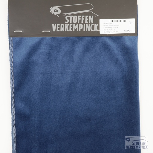 [MF-6603-008] Fluweel Soepel - Bleu nuit