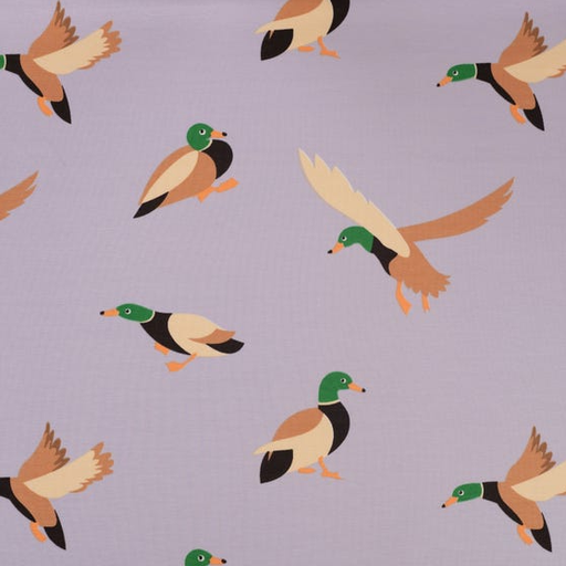 [QT-K20083-430] French Terry Ducks Dusty Lilac