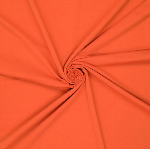 [KI-0932-445] French Terry Not Brushed Orange