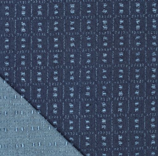[KI-21924-630] Jeans Twist Repeat Blue