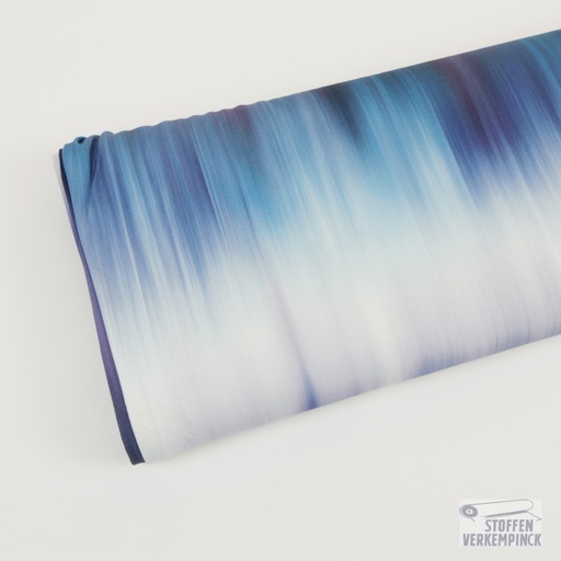 [BI-150258-25] Viscose Flowing Colored Purple/Blue