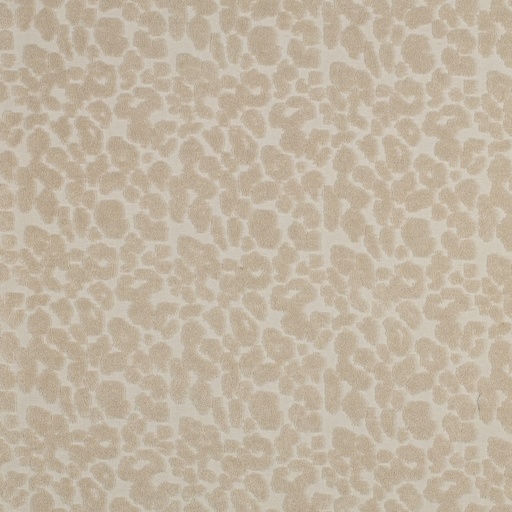 [VE-03740-002] Cotton Toweling Knit Animal Skin Sand