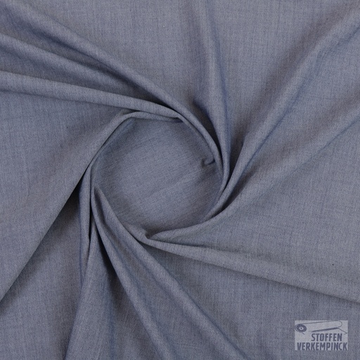 [FA-TB-0024-01] Stretch Chambray Jeansblauw
