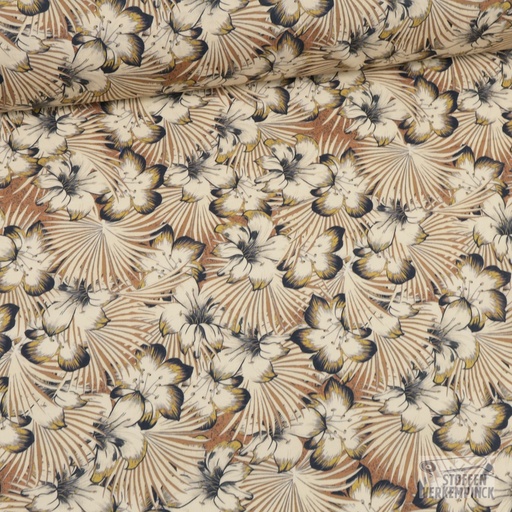 [FA-TB-0028-01] Katoen Blossom Brown
