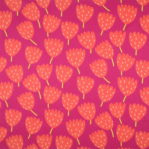 [VE-05457-022] Fine Poplin Tulip Nerida Hansen Bright Pink