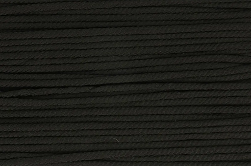 [DBF-798140-000] Gedraaid koord soepel 5mm - zwart