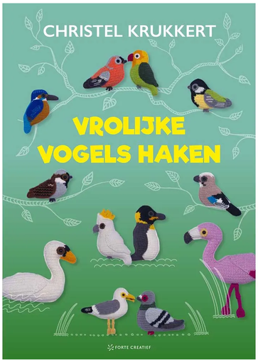 [DBF-9999-0274] BOEK Vrolijke vogels haken - Christel Krukkert