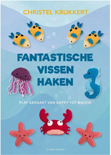[DBF-9999-0267] BOEK Fantastische vissen haken - Christel Krukkert