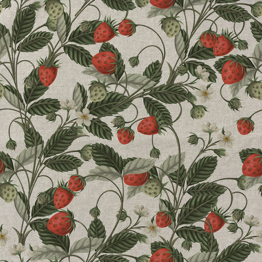 [NO-01930-015] Canvas Digital Strawberries