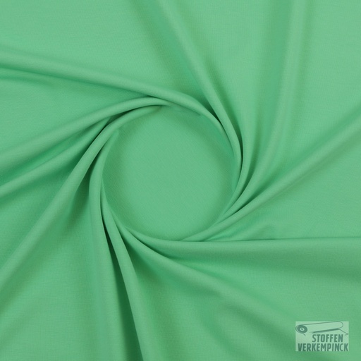 [ZA-002068-36] Jersey Katoen Uni Zacht Groen