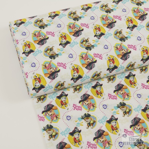 [ZA-009333-01] Popeline Digital Print Paw Patrol Piraten