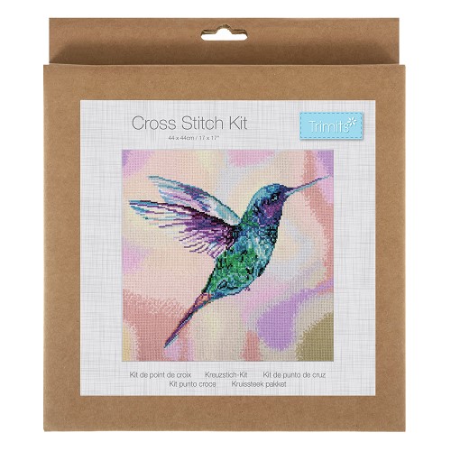 [DI-GCS193] Kruissteek kit 44cm x 44cm : Kolibri