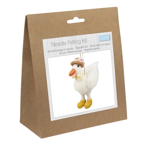 [DI-TCK083] Naaldvilt Kit Eend 12cm x 12cm