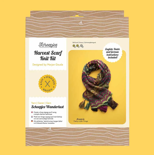 [DBF-23665-07] Scheepjes Harvest Scarf Knit Kit