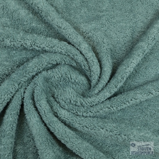 [MU-5412-1707] Double Wellness Fur Old Green