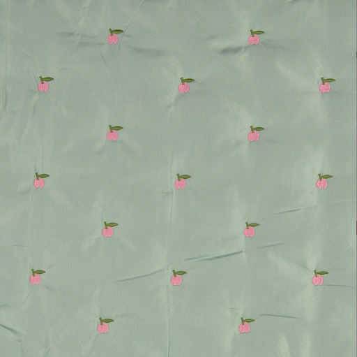 [HE-212157-5036] Matelassé Broderie Apples Mint