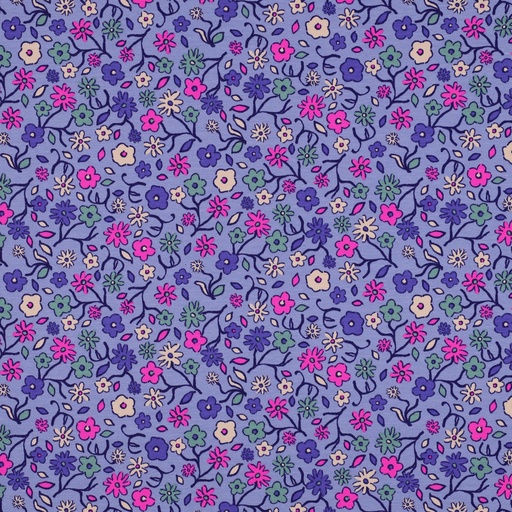 [VE-06212-002] Jersey Neon Flowers Lavender