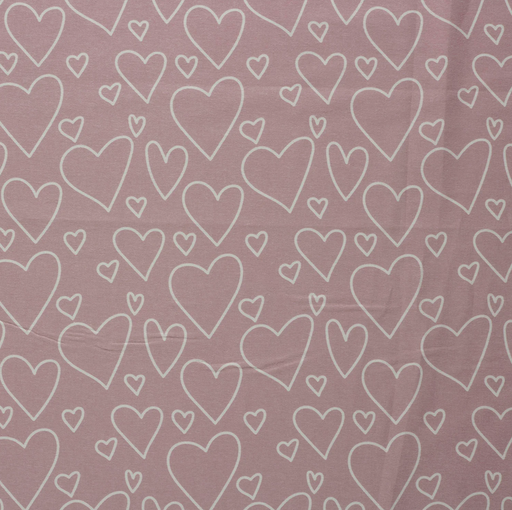 [NO-24336-011] Flanel Hartjes Rose