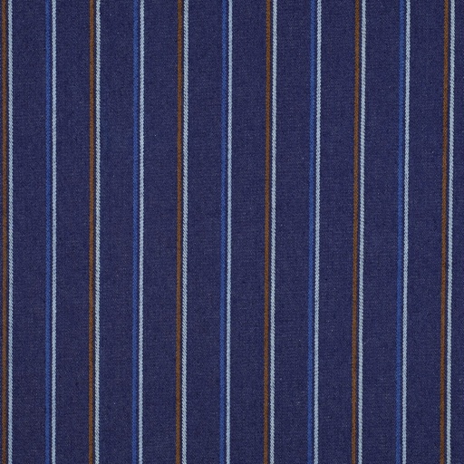 [VE-03996-001] Denim Stripes Indigo/Blue/Caramel