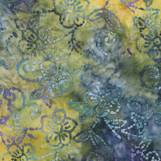 [VE-03951-001] Handcrafted Batik Cotton Green