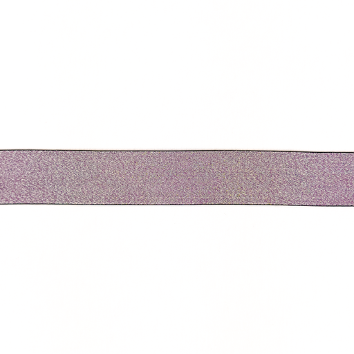 [KV-719R-1173] Elastiek Colour Line Glitter uni 40mm - Lavendel