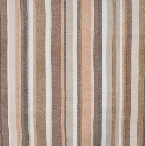 [QT-P19062-542] Viscose Slub Stretch Stripes Brown