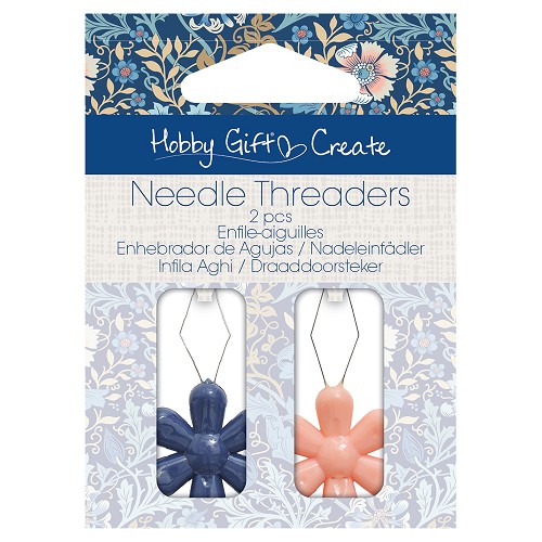 [DI-HGC234.01] Draaddoorhalers Bloem 2st - Hobby Gift Create 